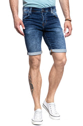 Spodenki Męskie Mustang Chicago Short Denim Blue 1007113 5000 683